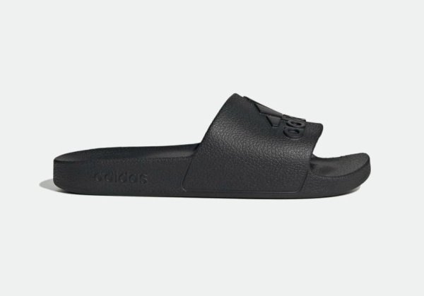 Шлепанцы ADILETTE AQUA (RU 40.5 UK 8 USm 8.5 СМ 25.9; core black)
